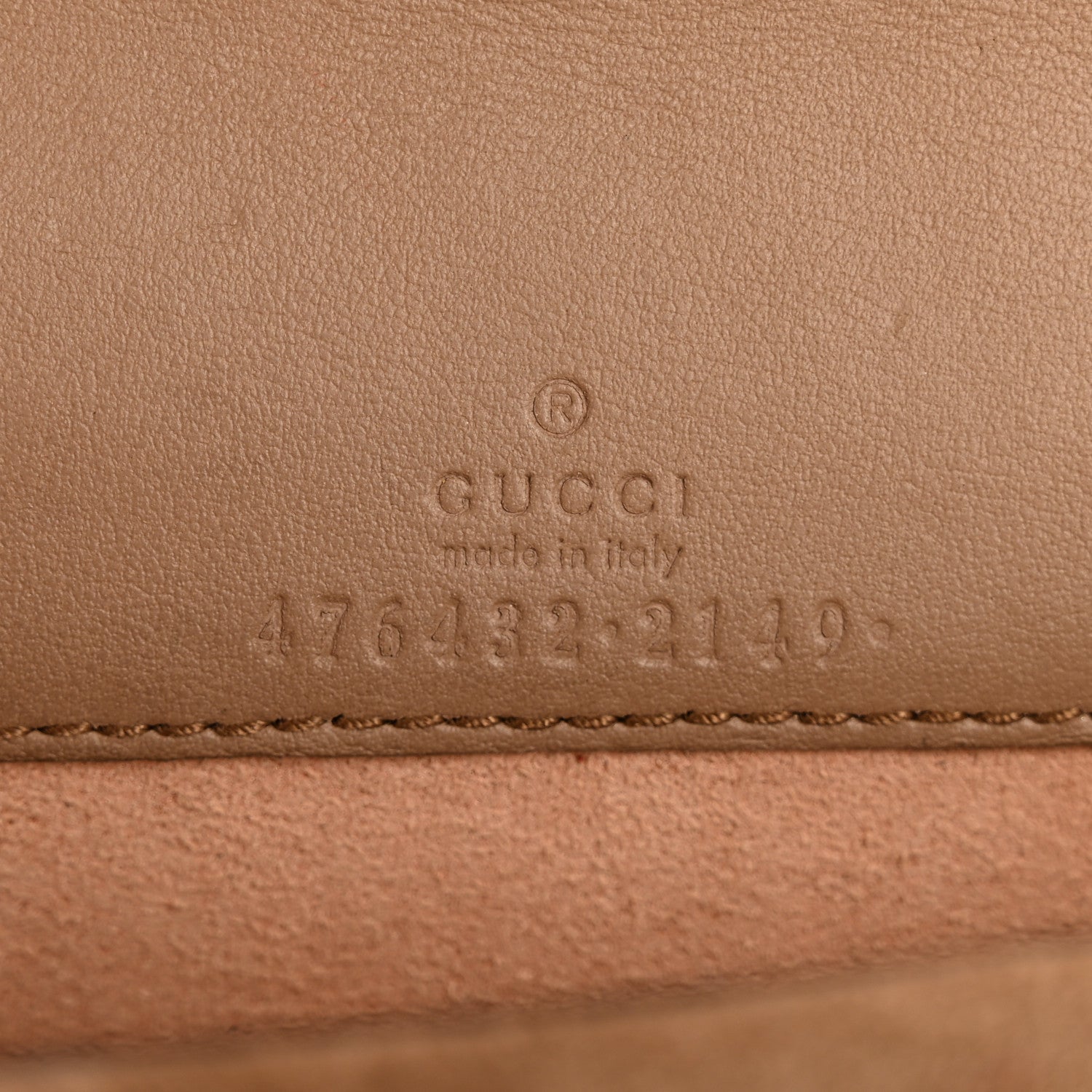 Gucci GG Supreme Monogram Super Mini Dionysus Shoulder Bag Taupe