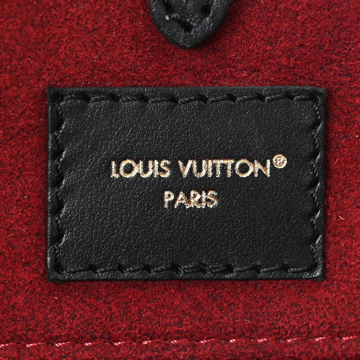 Louis Vuitton Empreinte Monogram Giant Onthego MM Black Beige
