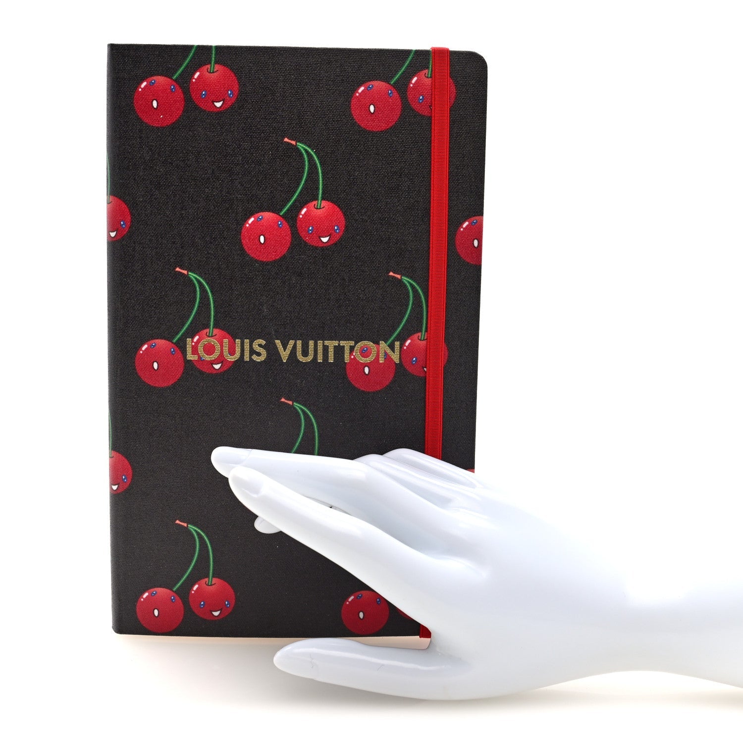 Louis Vuitton LV X TM Monogram Cerises Jane Notebook MM
