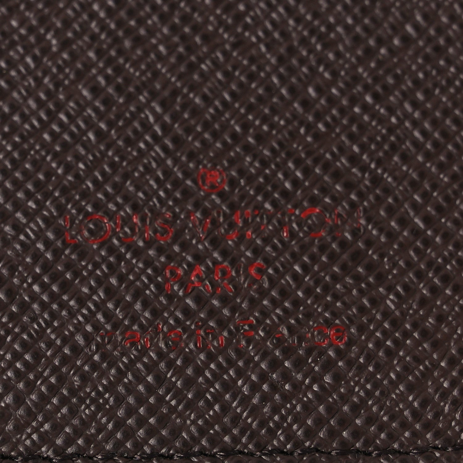 Louis Vuitton Damier Ebene Desk Agenda Cover