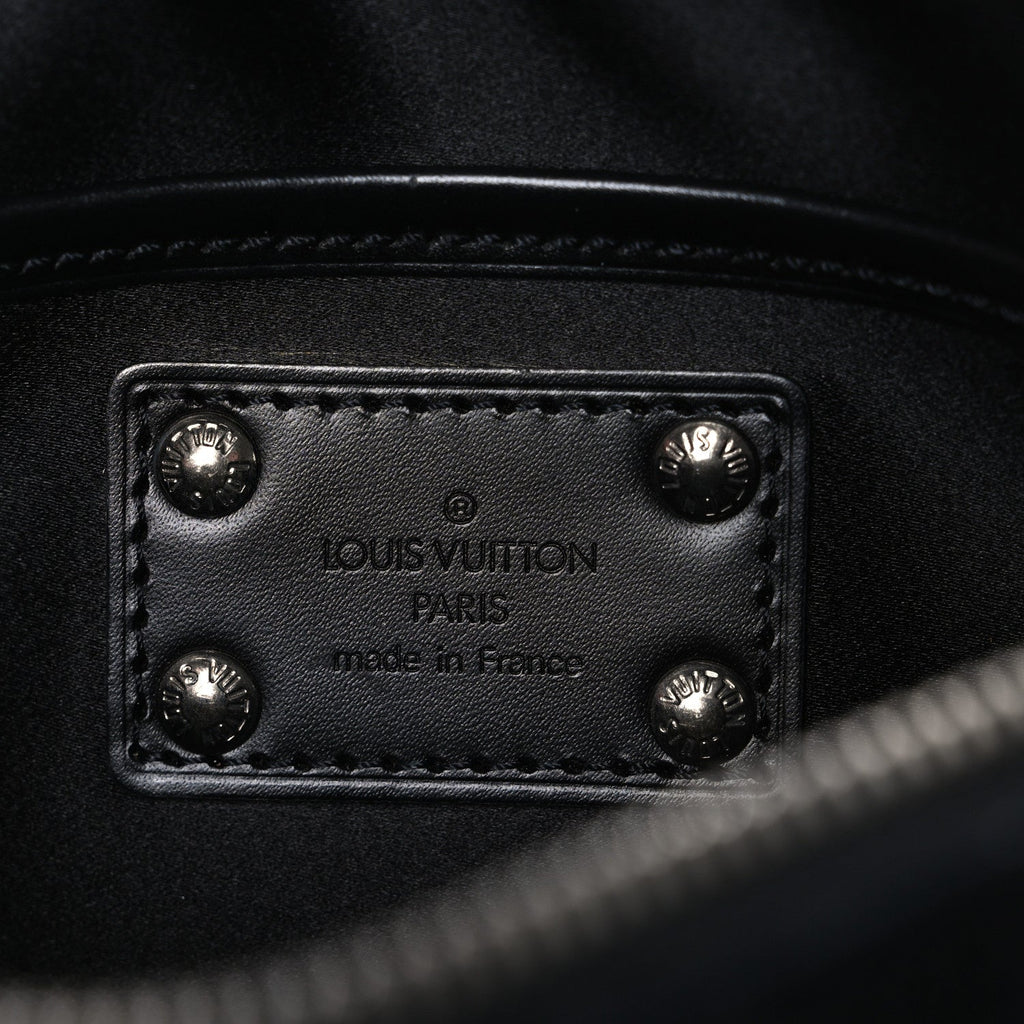 Louis Vuitton Satin Mini Monogram Conte De Fees Pochette Black