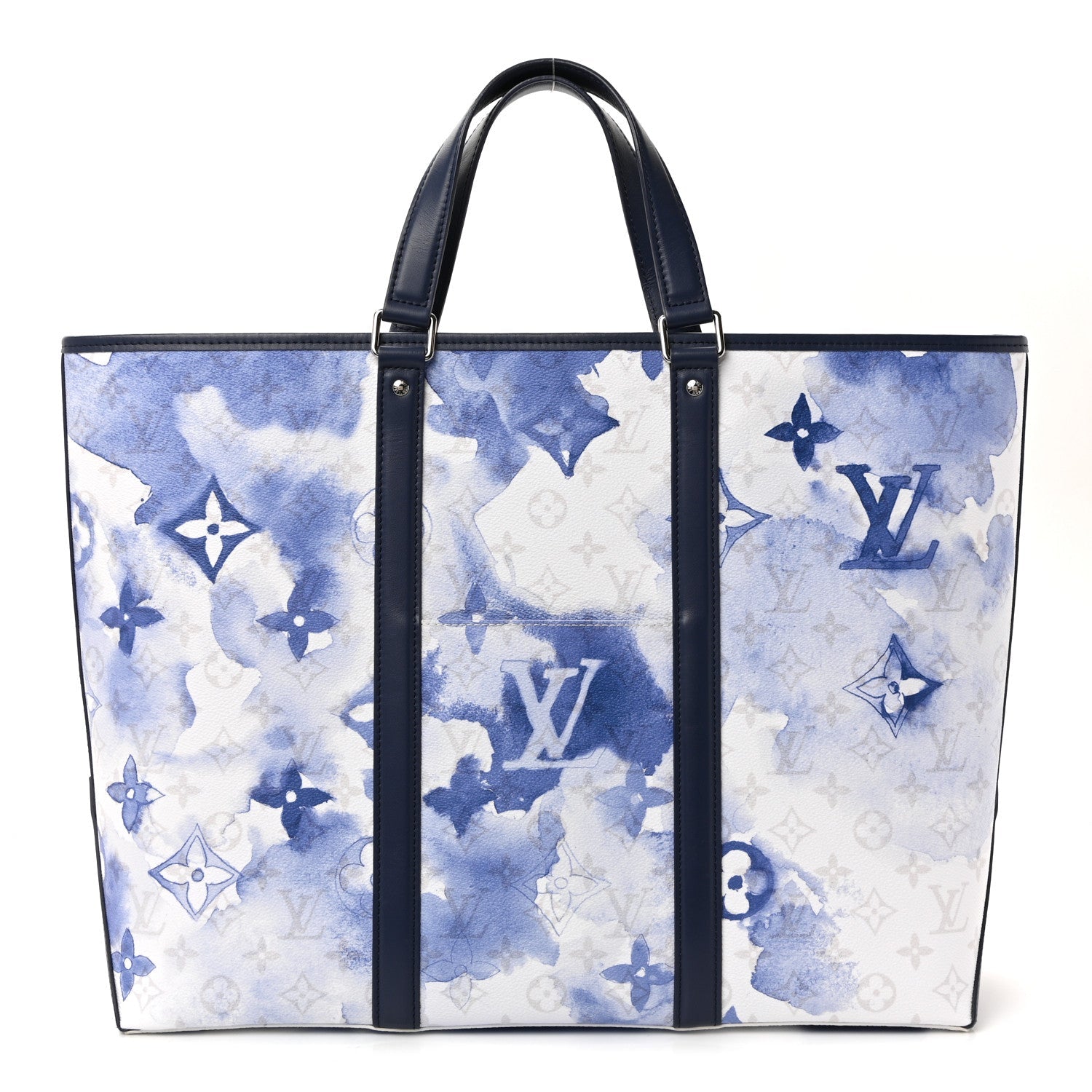 Louis Vuitton Monogram Watercolor New Tote GM Blue