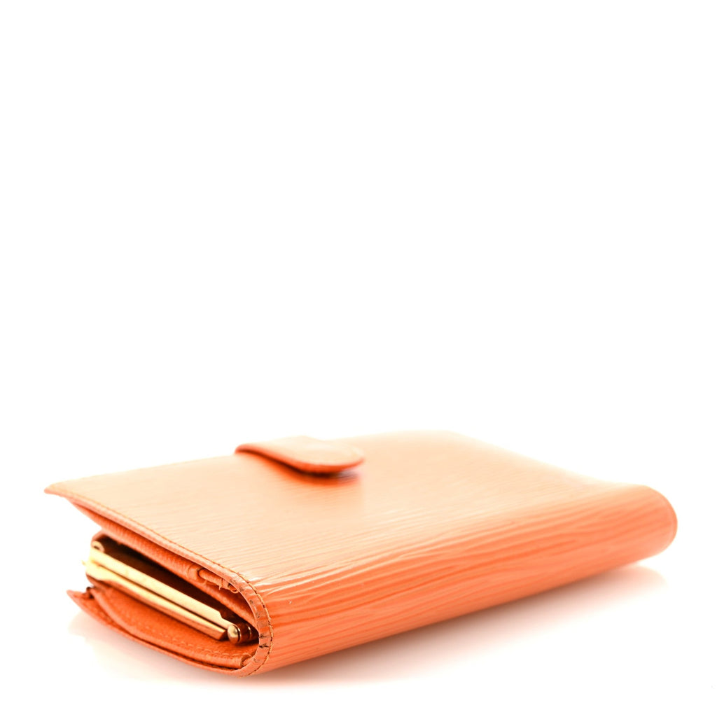 Louis Vuitton Epi French Purse Wallet Mandarin
