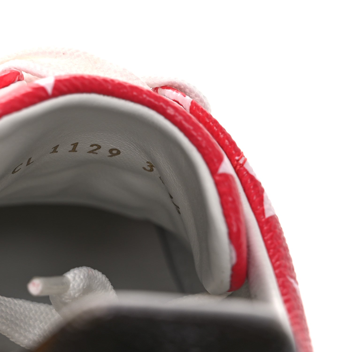 Louis Vuitton Monogram Escale Time Out Sneakers 35.5 Red