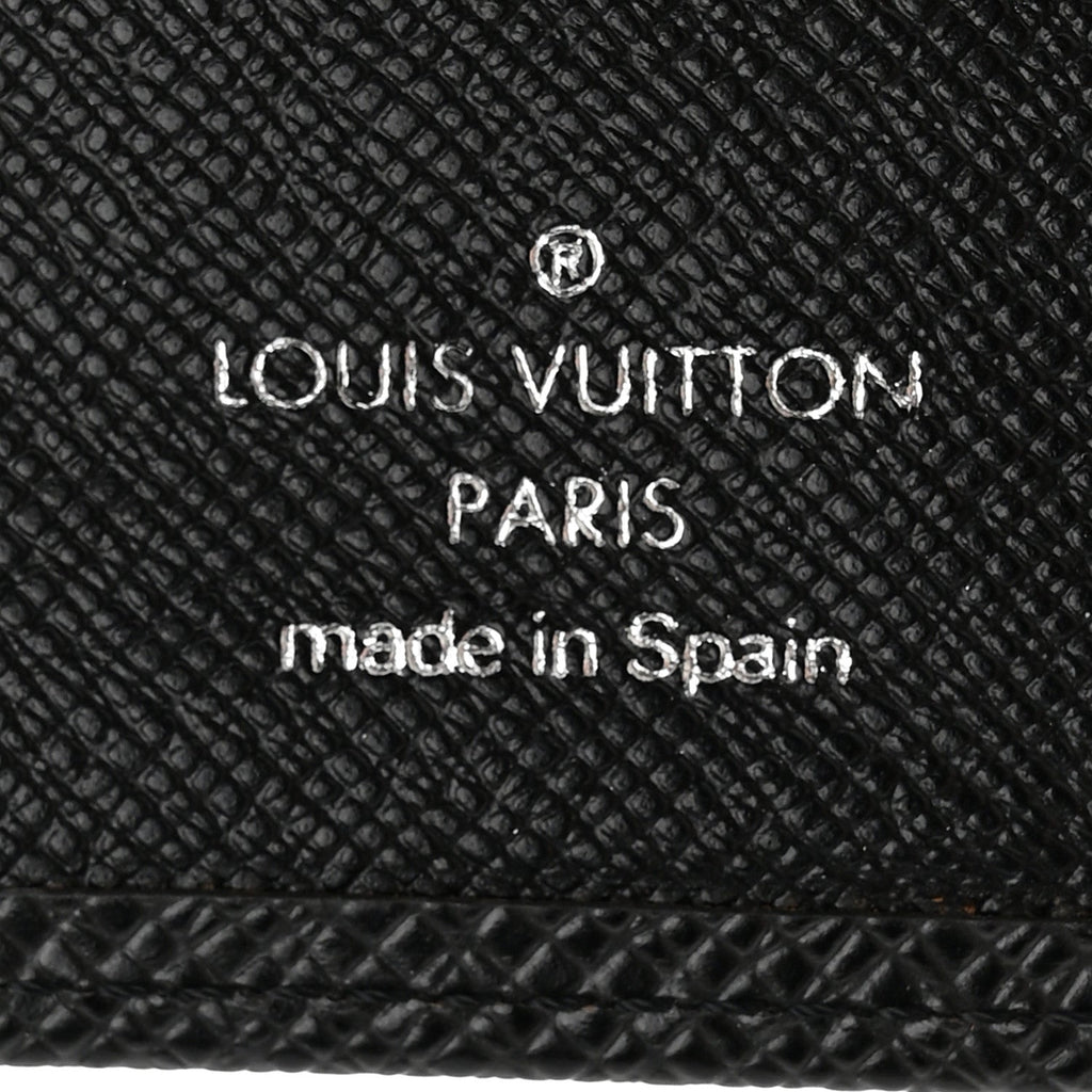Louis Vuitton Taiga Small Ring Agenda Cover Ardoise