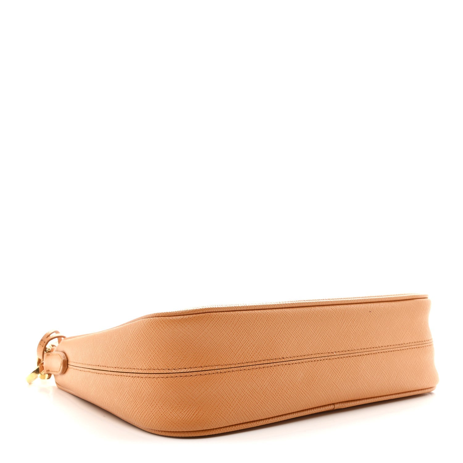 Prada Saffiano Lux Mini Re-Edition Shoulder Bag Arancio