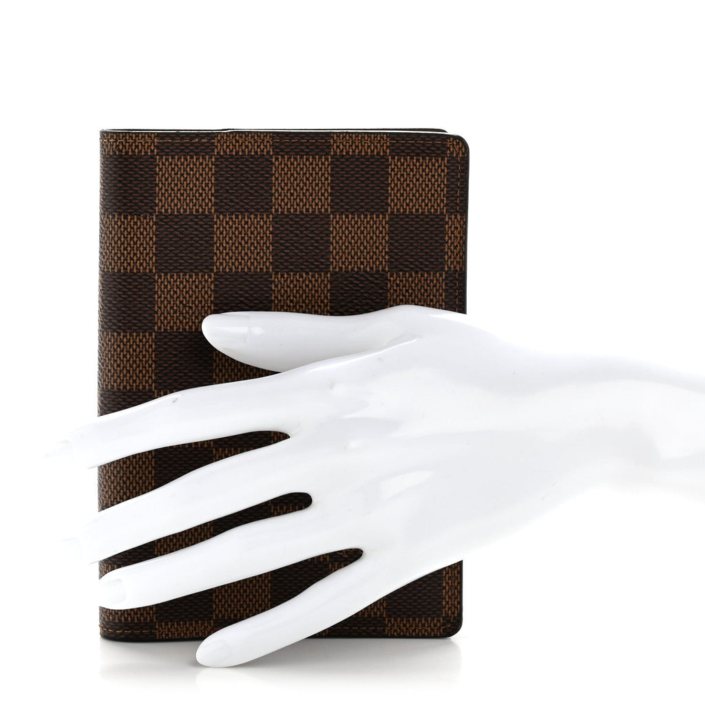 Louis Vuitton Damier Ebene Small Ring Agenda Cover