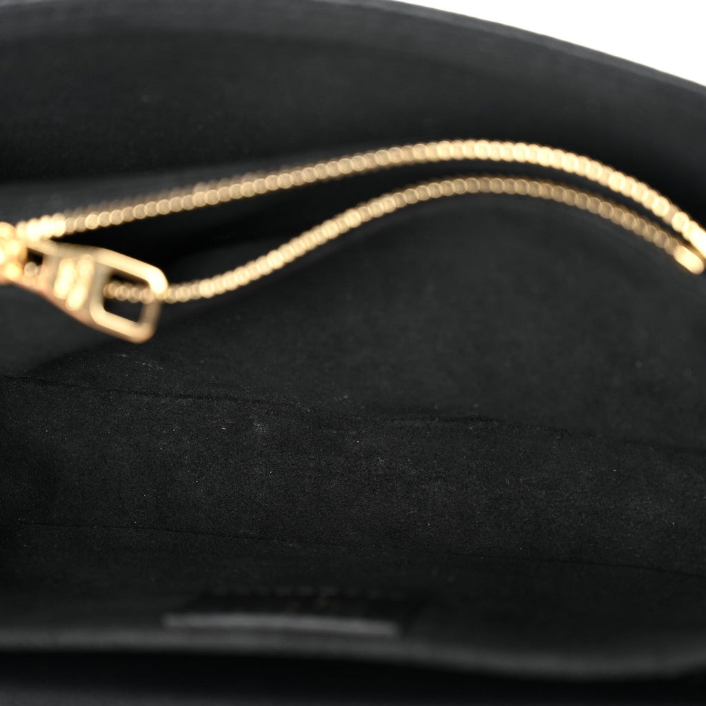 Louis Vuitton Empreinte Pochette Metis East West Black
