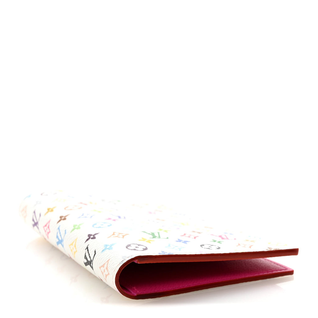 Louis Vuitton LV X TM Monogram Multicolor Passport Cover White