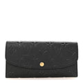 Louis Vuitton Empreinte Emilie Wallet Black Dune