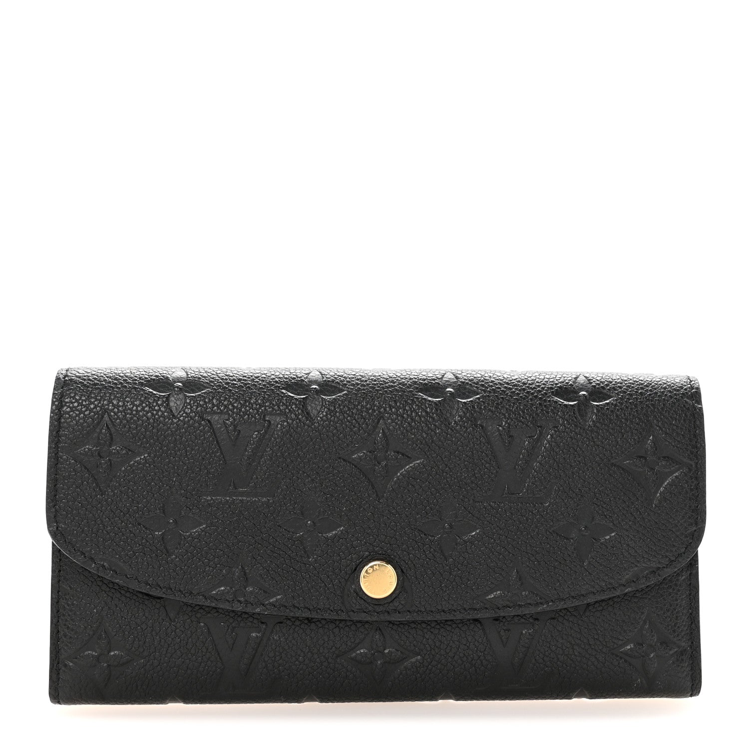 Louis Vuitton Empreinte Emilie Wallet Black Dune