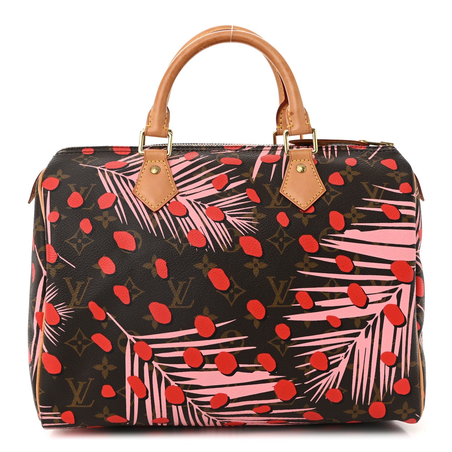 Louis Vuitton Monogram Jungle Dots Speedy 30 Sugar Pink Poppy