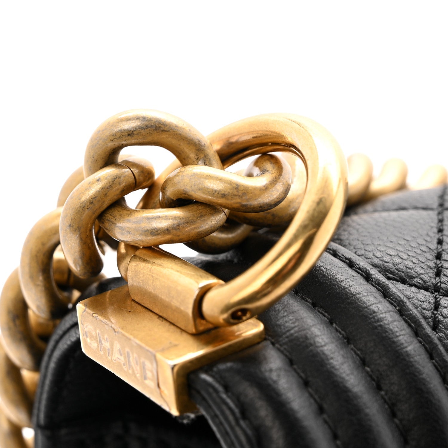 Chanel Caviar Quilted New Medium Boy Flap Black