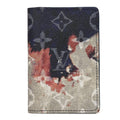Louis Vuitton Monogram Bleach Pocket Organizer Ink Blue