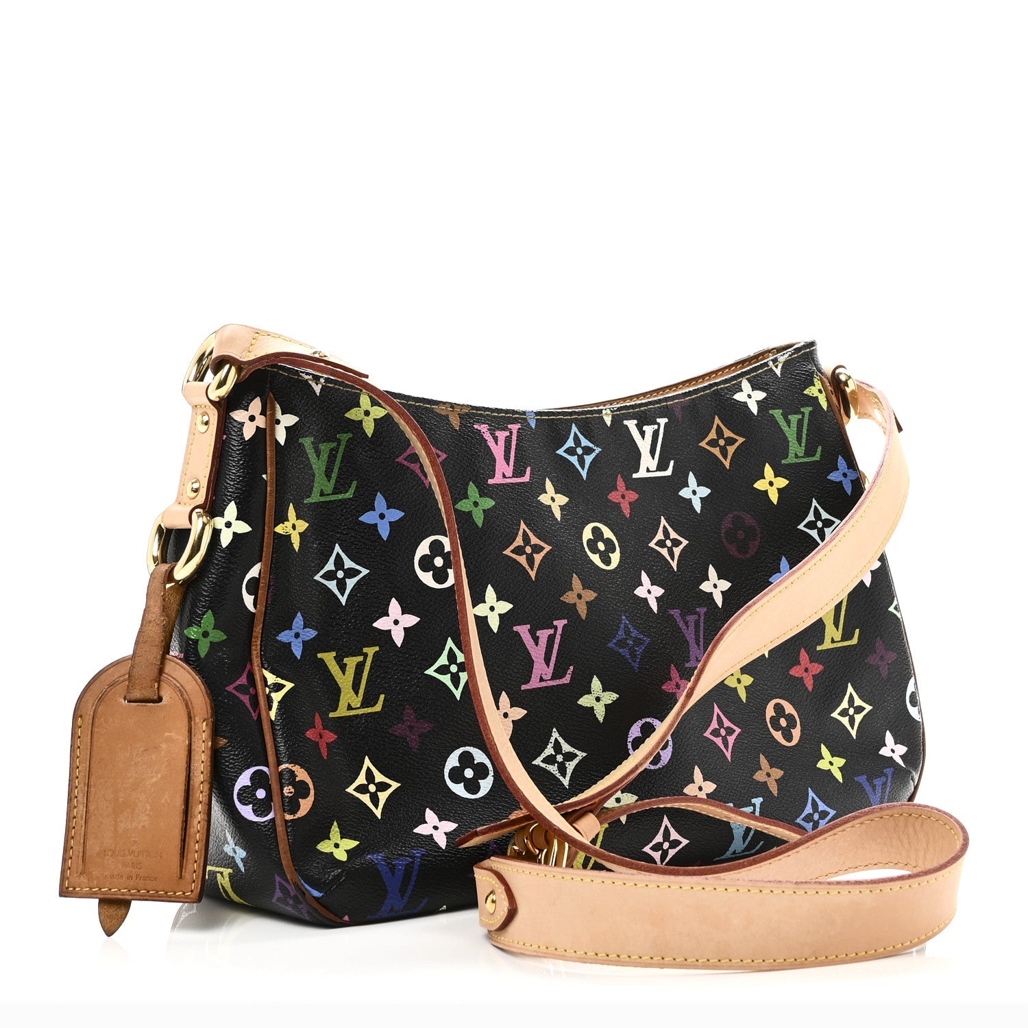 Louis Vuitton Monogram Multicolor Lodge GM Black