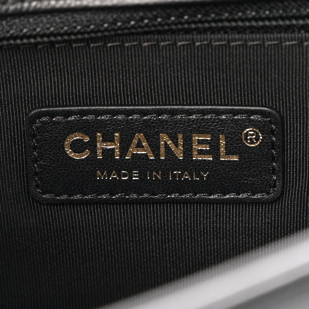 Chanel Caviar Quilted New Medium Boy Flap Black