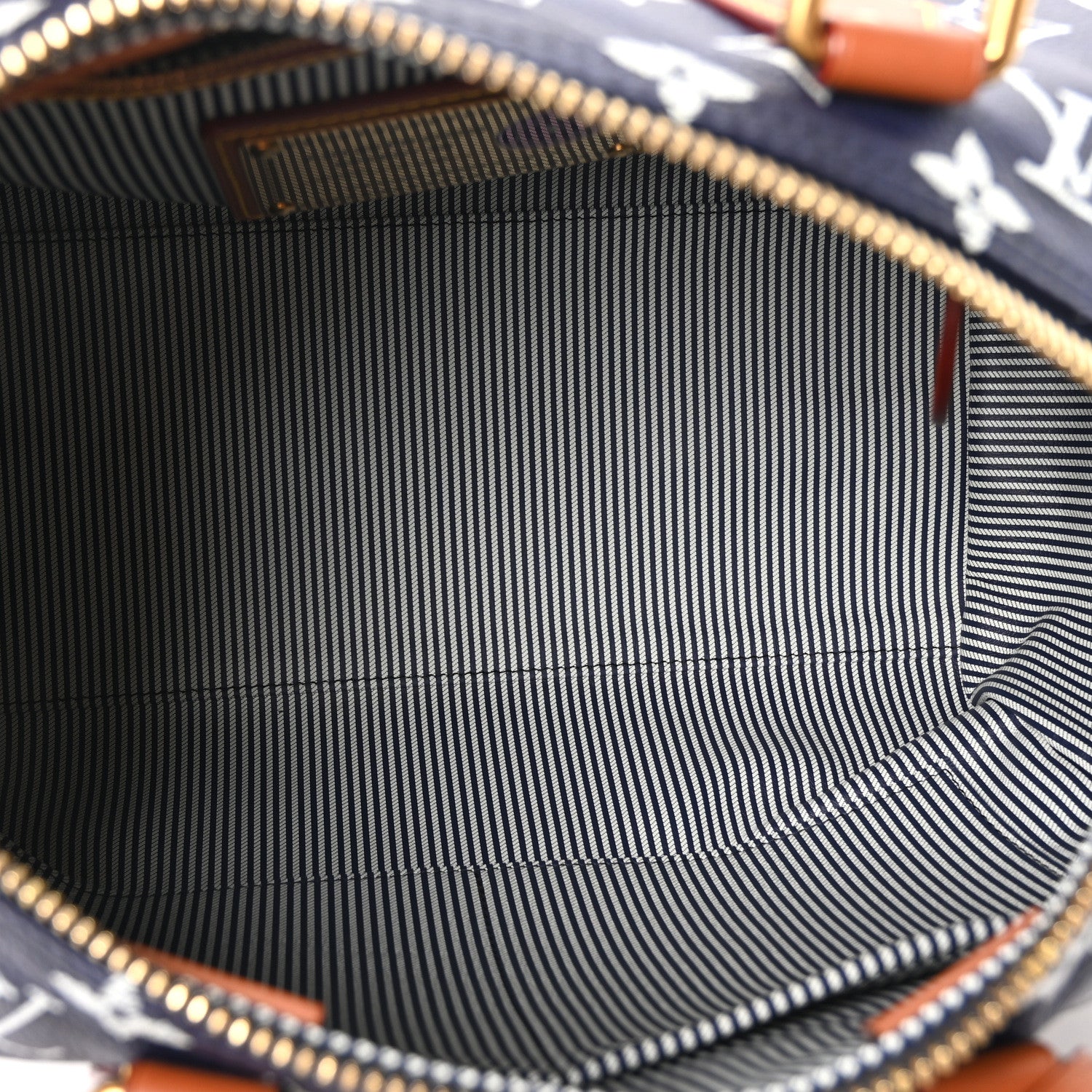 Louis Vuitton Calfskin Monogram Speedy P9 Bandouliere 30 Indigo