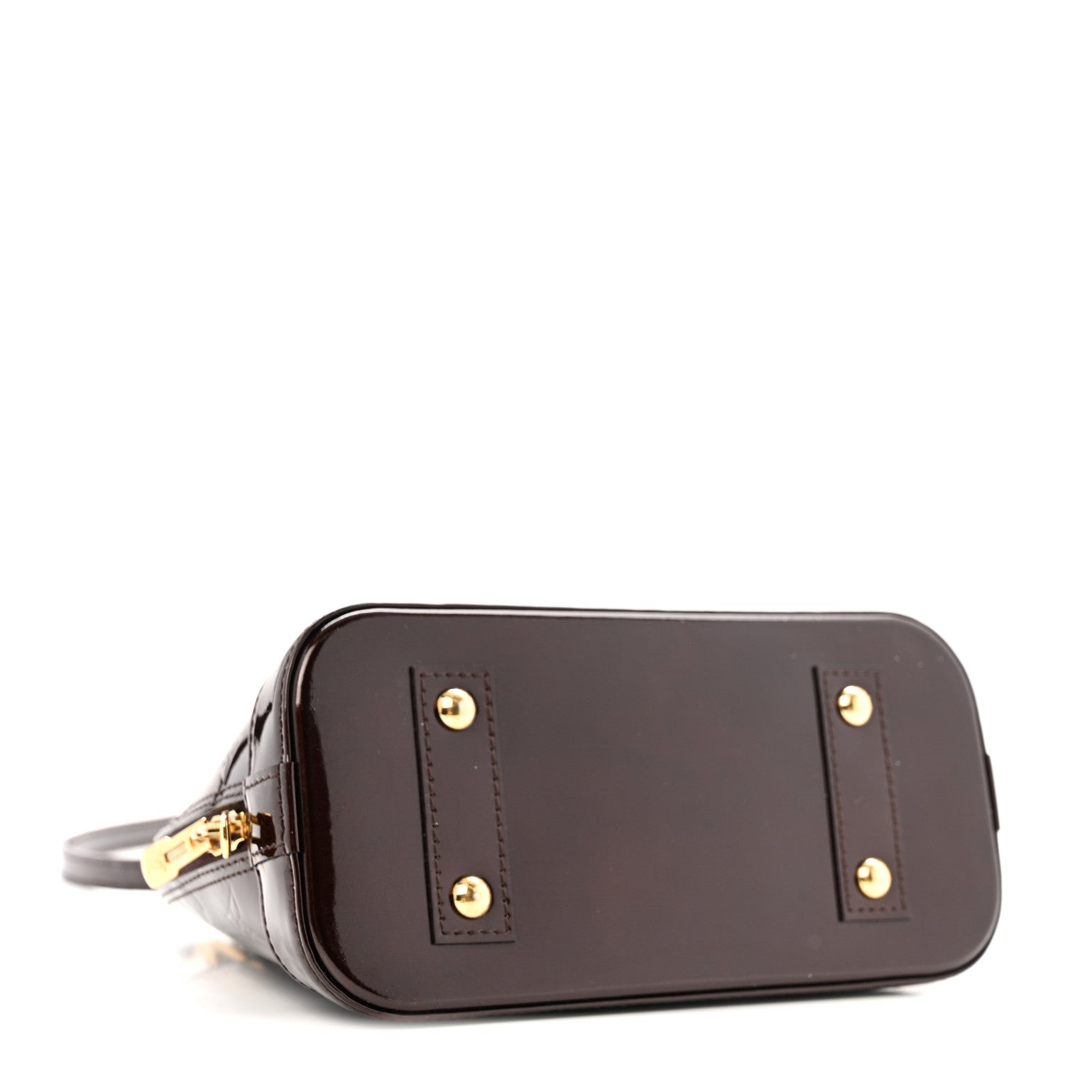 Louis Vuitton Vernis Alma BB Amarante