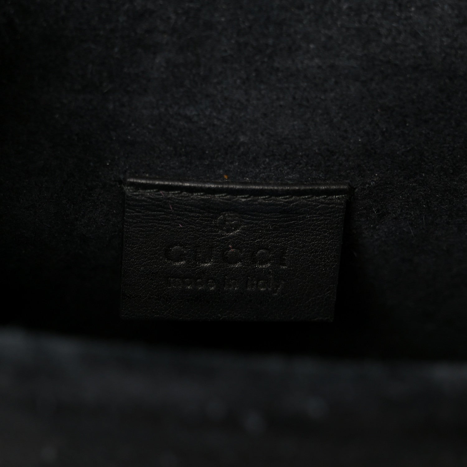 Gucci GG Supreme Monogram Mini Dionysus Shoulder Bag Black