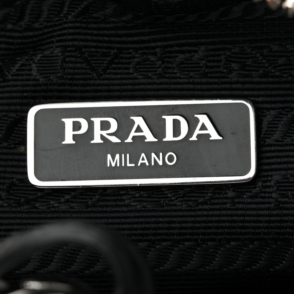 Prada Nylon Re-Edition 2005 Shoulder Bag Black