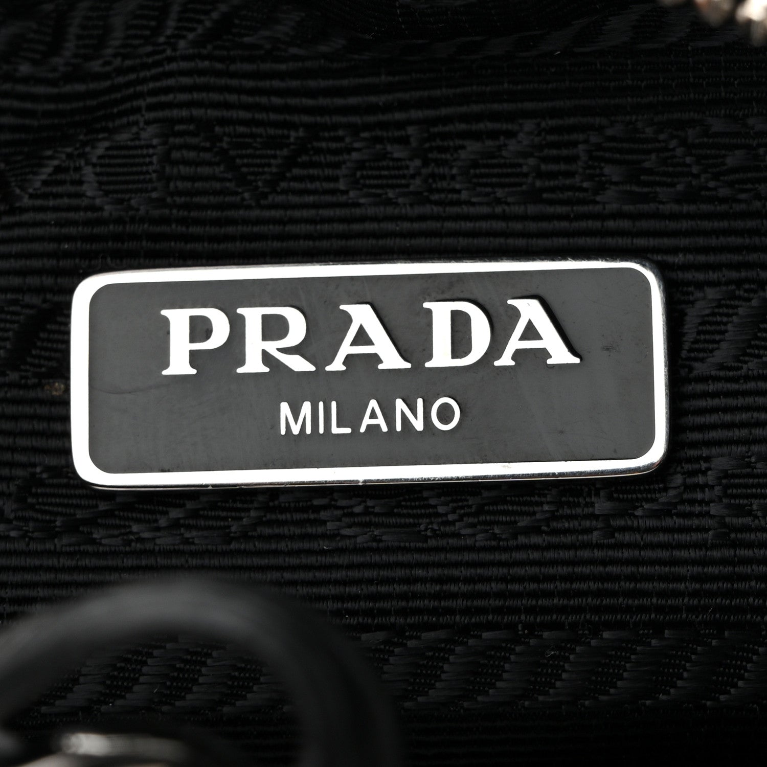 Prada Nylon Re-Edition 2005 Shoulder Bag Black