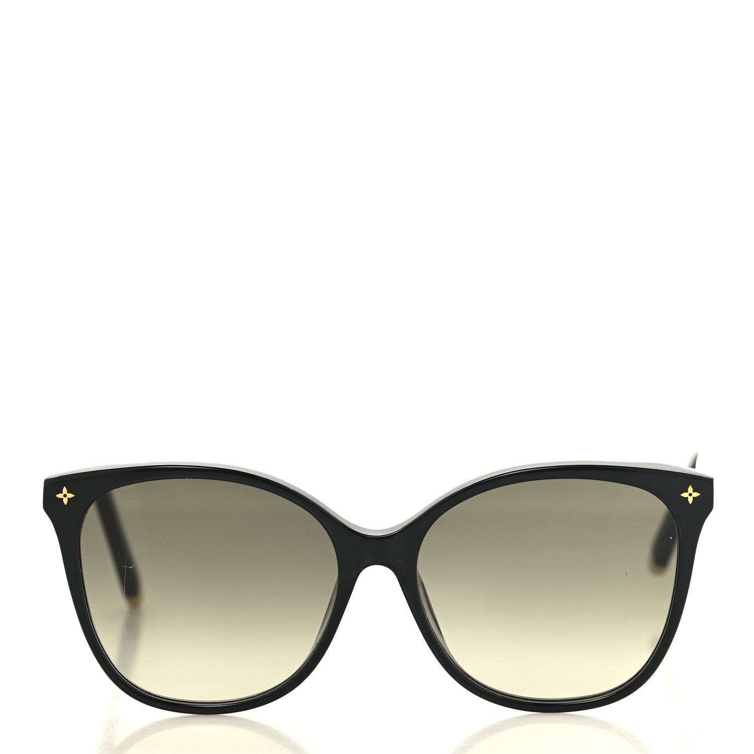 Louis Vuitton Acetate My Monogram Light Cat Eye Sunglasses Z1657E Black
