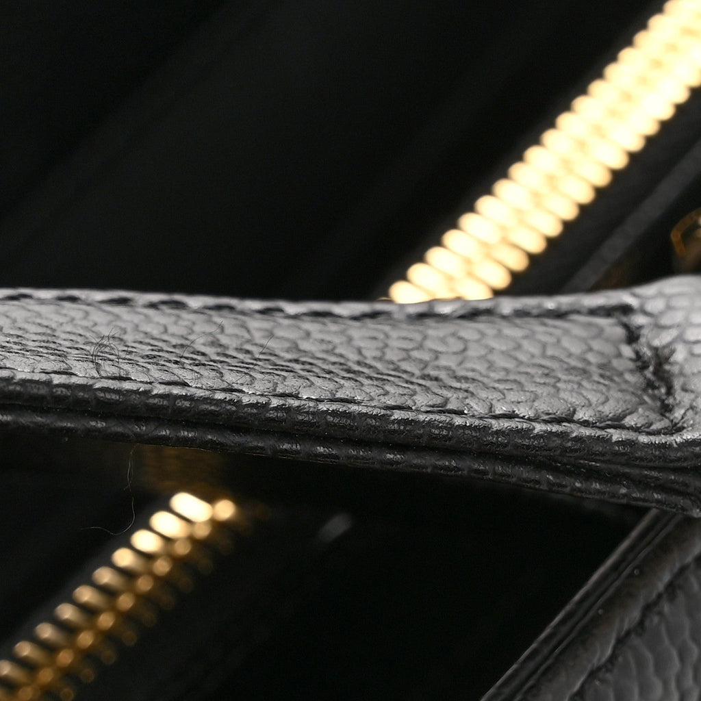 Chanel Caviar Quilted Grand Shopping Tote GST Black