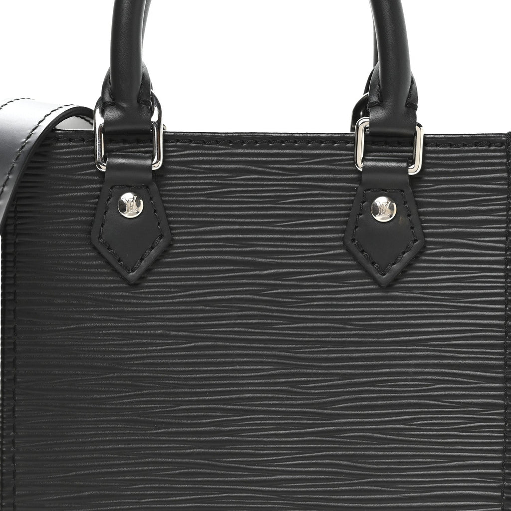 Louis Vuitton Epi Petit Sac Plat Black