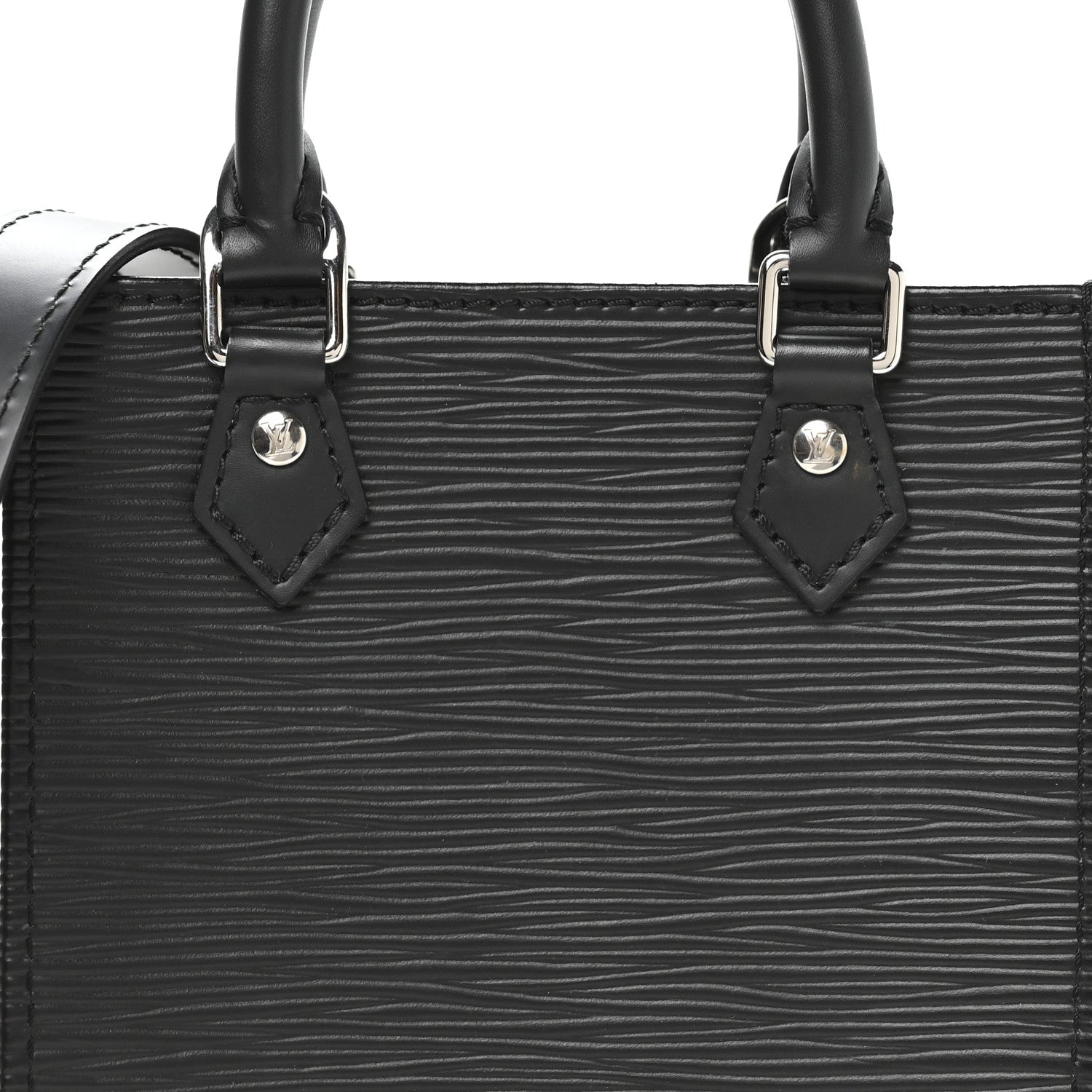 Louis Vuitton Epi Petit Sac Plat Black