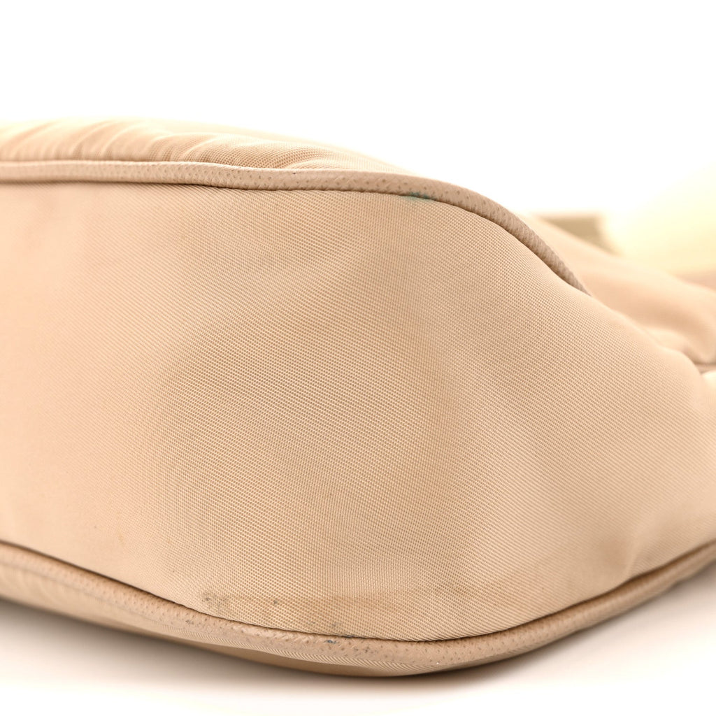 Prada Nylon Re-Edition 2005 Shoulder Bag Cammeo