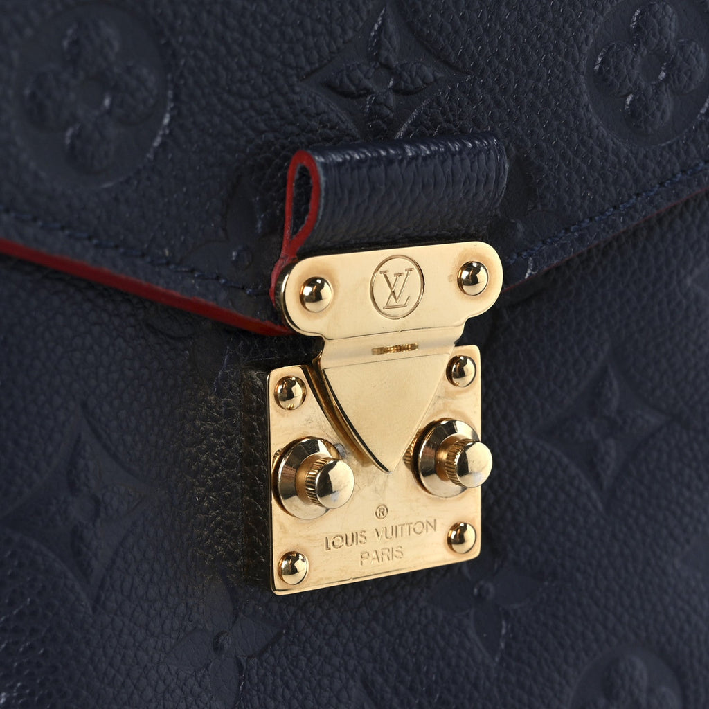 Louis Vuitton Empreinte Pochette Metis Marine Rouge