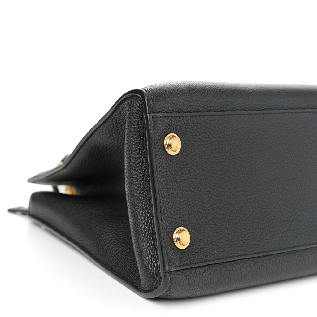 Louis Vuitton Taurillon City Steamer PM Black