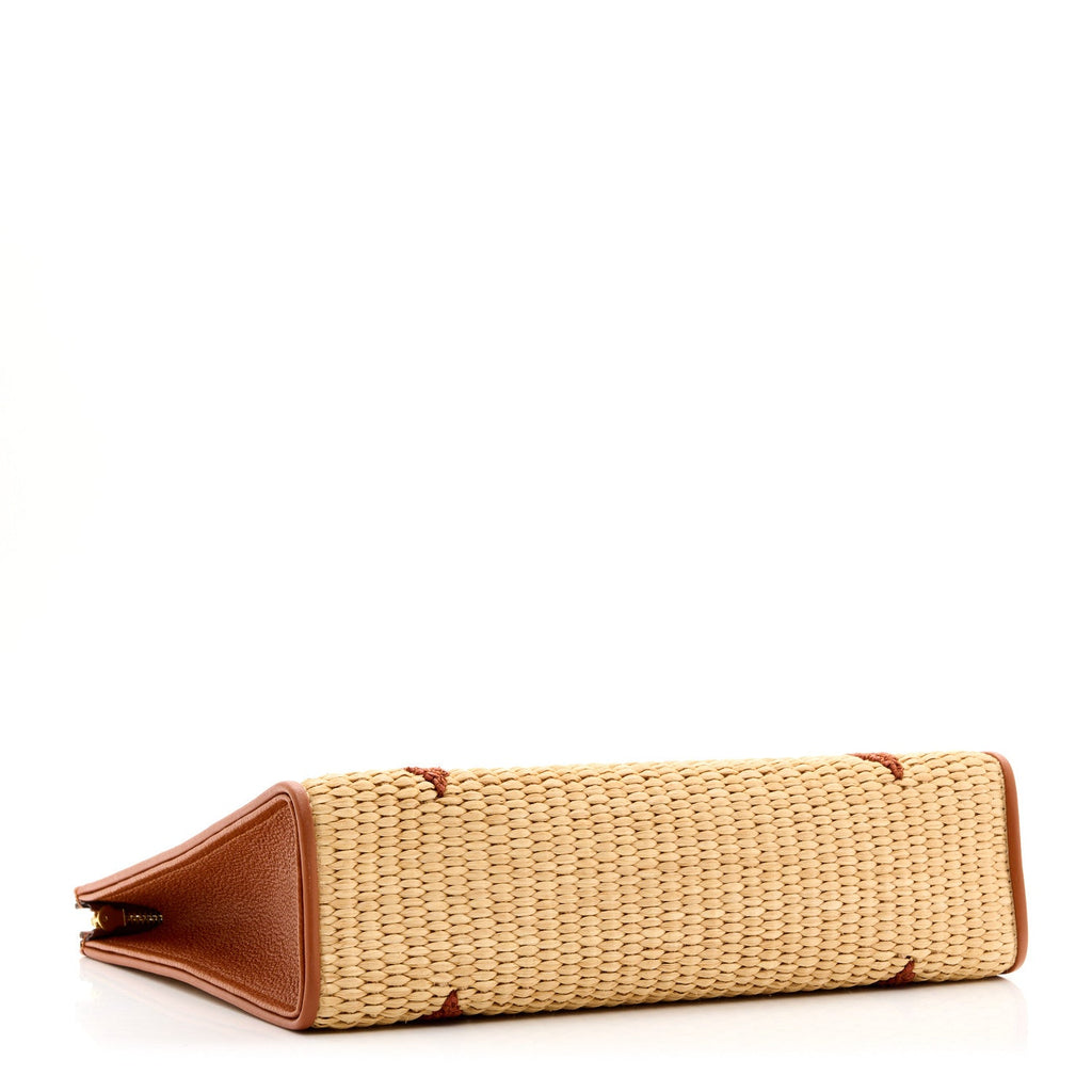 Louis Vuitton Raffia Monogram Giant Toiletry Pouch 26 Tan