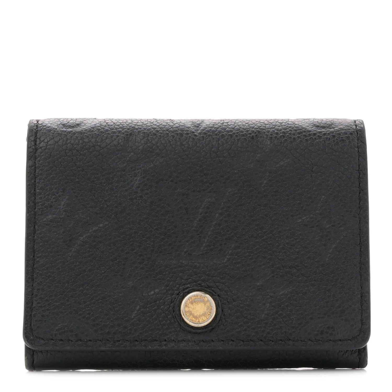 Louis Vuitton Empreinte Business Card Holder Black