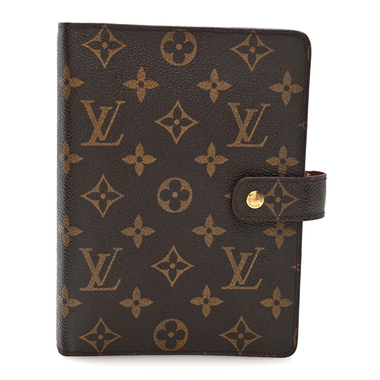 Louis Vuitton Monogram Medium Ring Agenda Cover