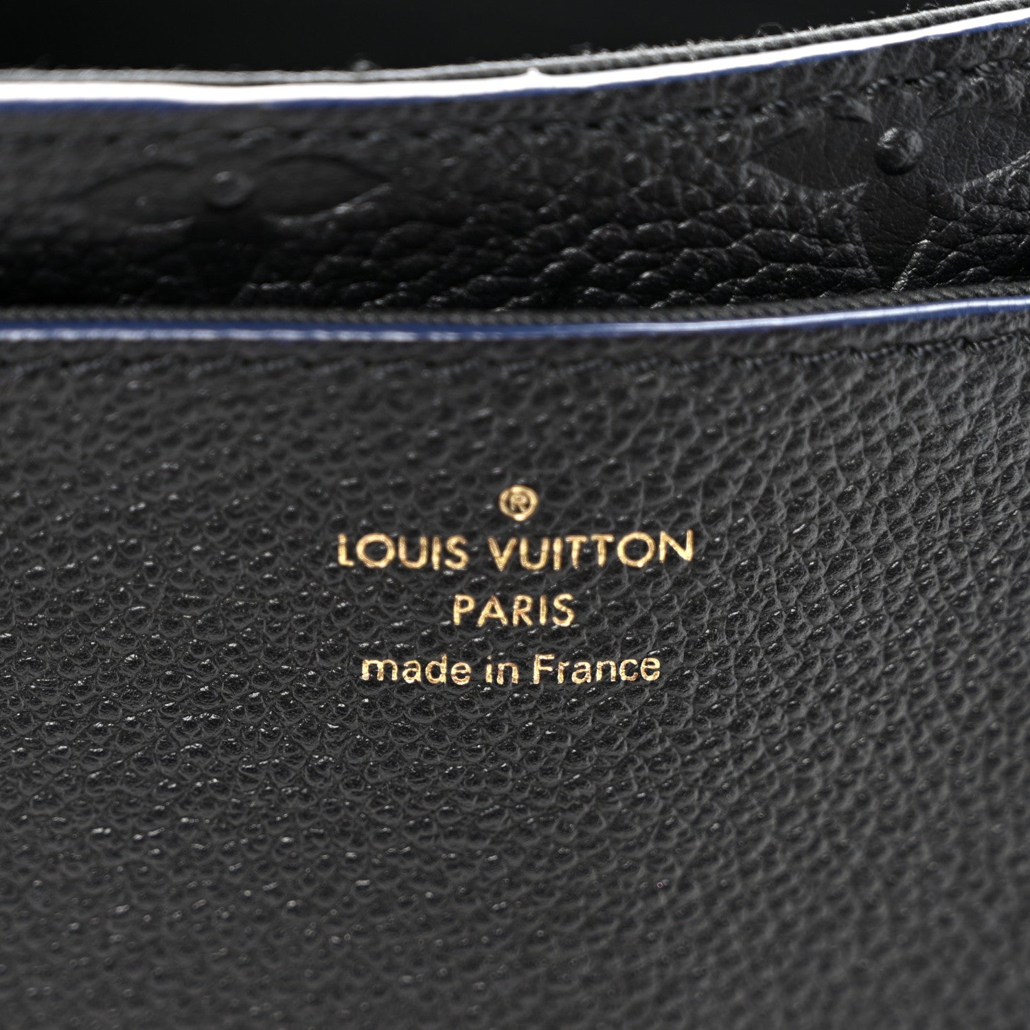 Louis Vuitton Empreinte Blanche MM Black