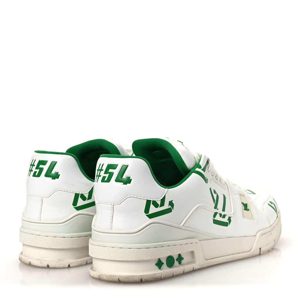 Louis Vuitton Mens LV Trainer Sneakers 10.5 Green