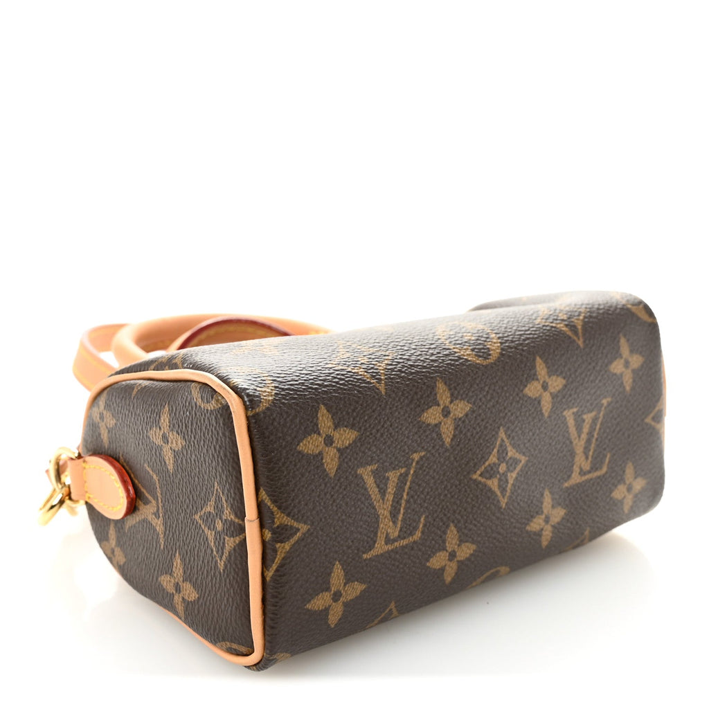 Louis Vuitton Monogram Nano Speedy Bandouliere