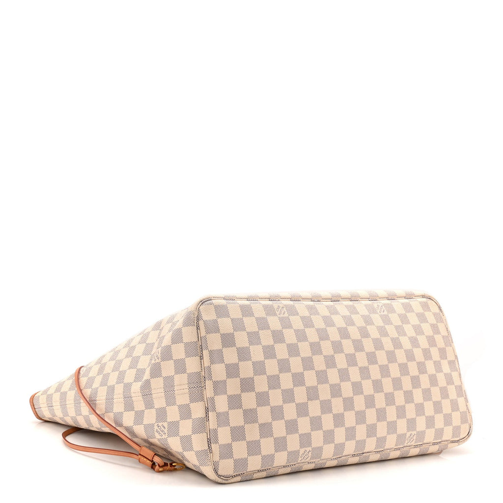 Louis Vuitton Damier Azur Neo Neverfull GM Rose Ballerine