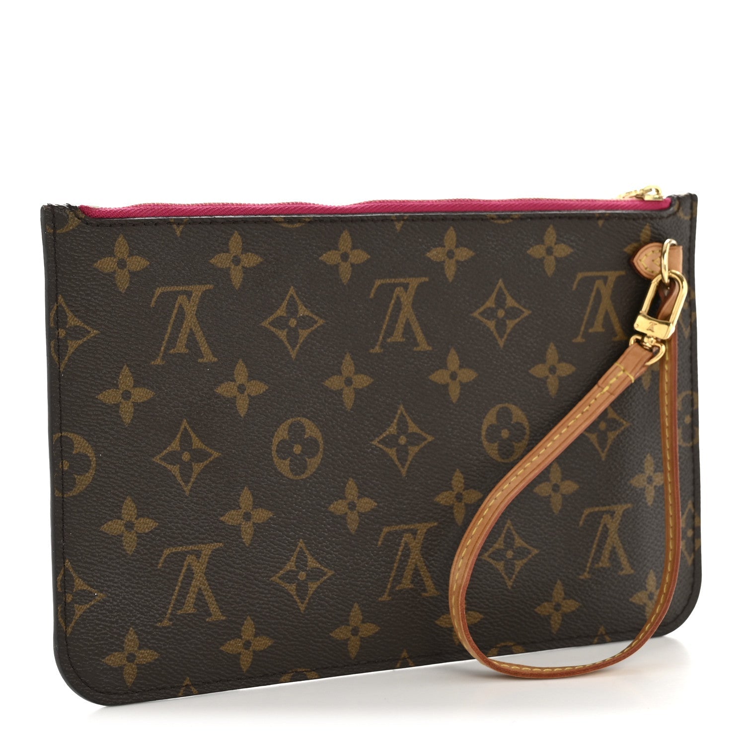 Louis Vuitton Monogram Neverfull MM GM Pochette Pivoine
