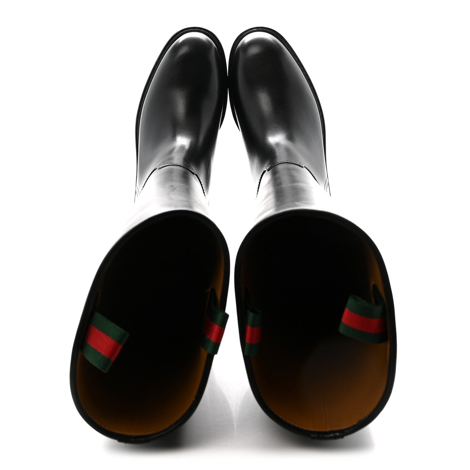 Gucci Marot Lux Michelangelo Slim Horsebit Riding Boots 37.5 Black