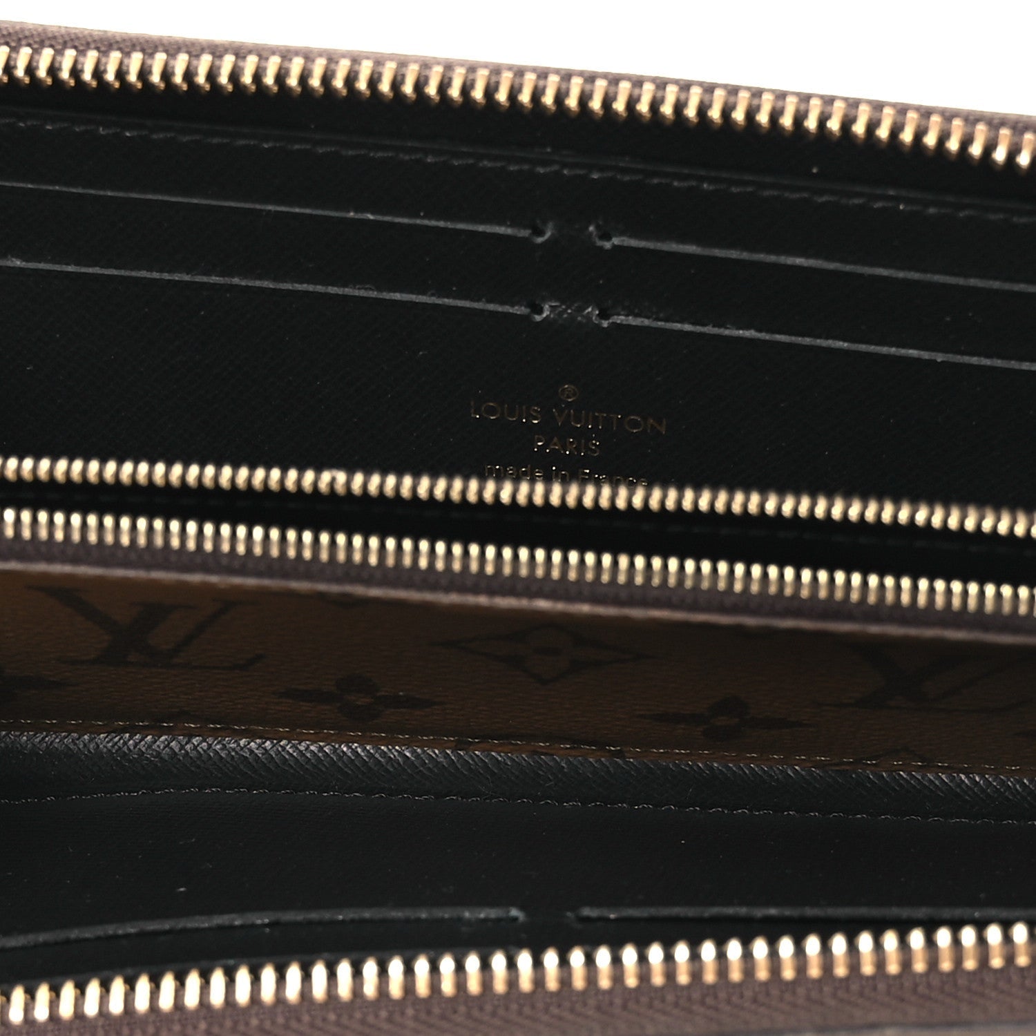 Louis Vuitton Reverse Monogram Clemence Wallet