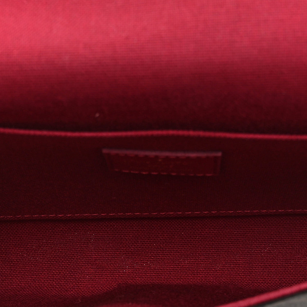 Louis Vuitton Monogram Pochette Felicie Chain Wallet Fuchsia