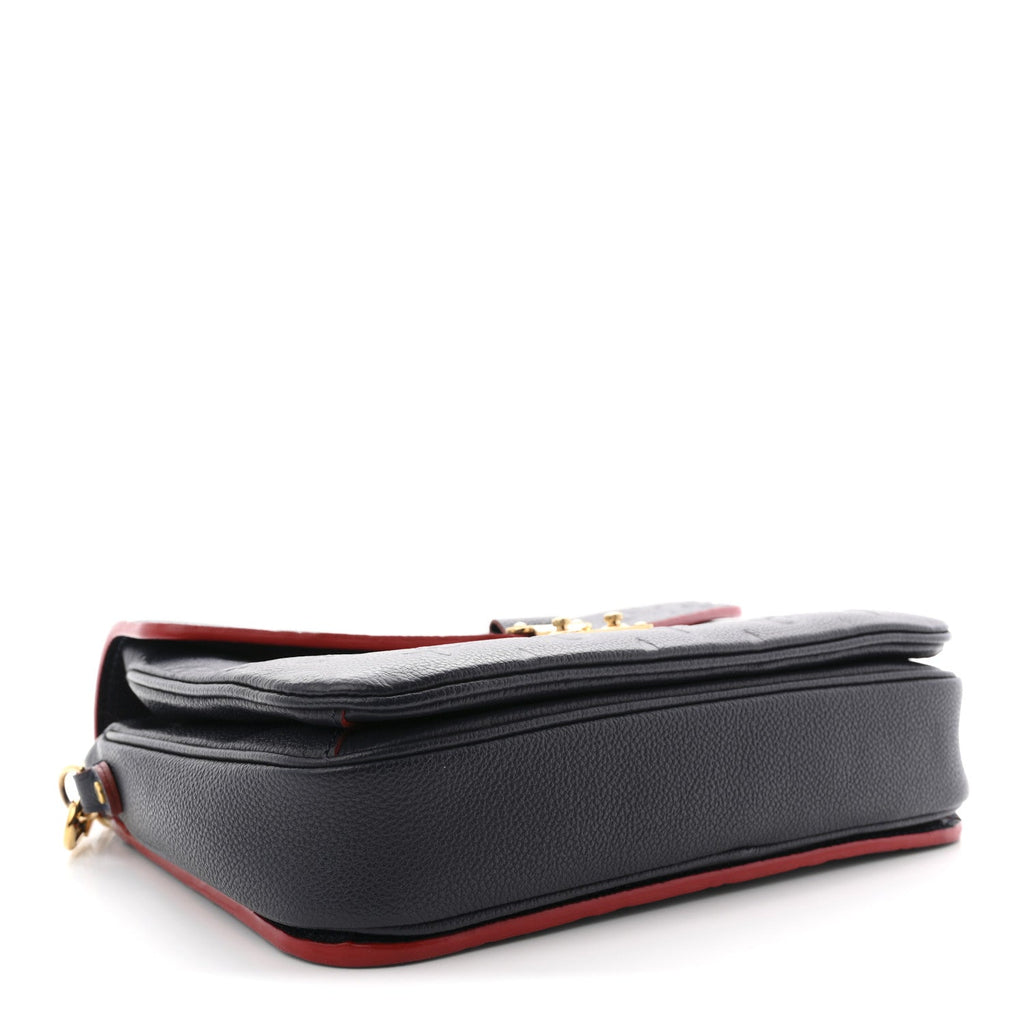 Louis Vuitton Empreinte Pochette Metis Marine Rouge