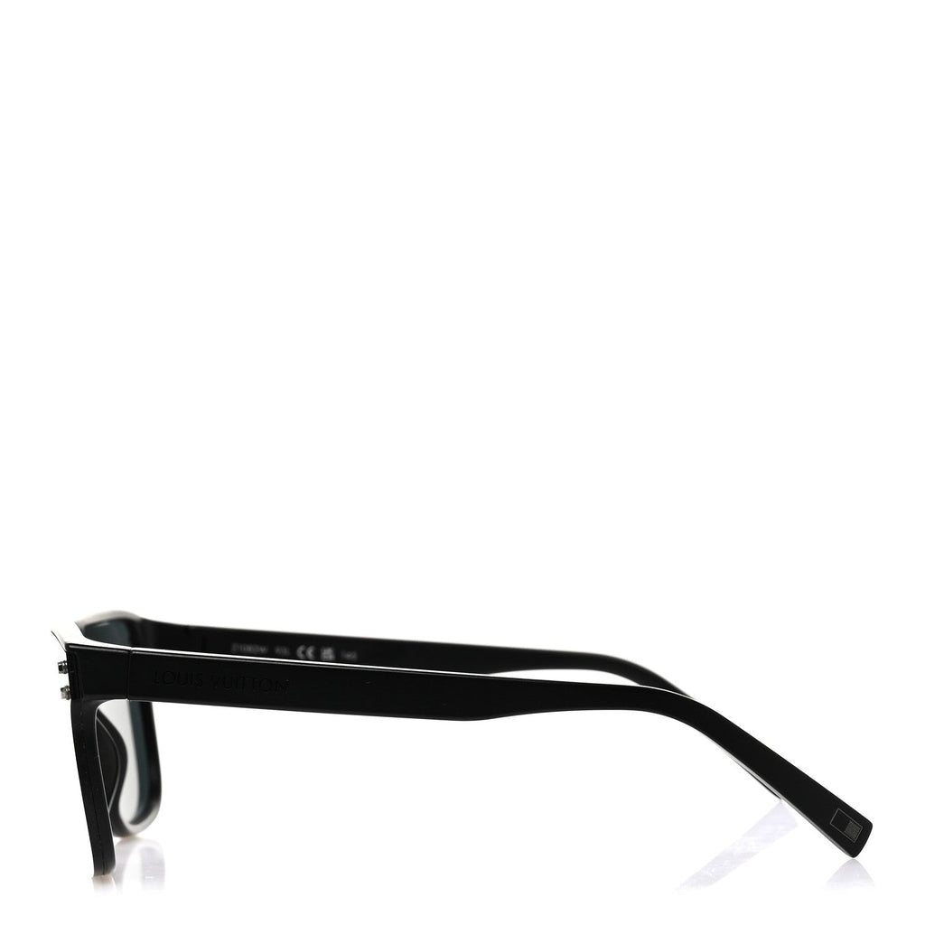 Louis Vuitton Acetate LV Waimea Square Sunglasses Z1082W Black