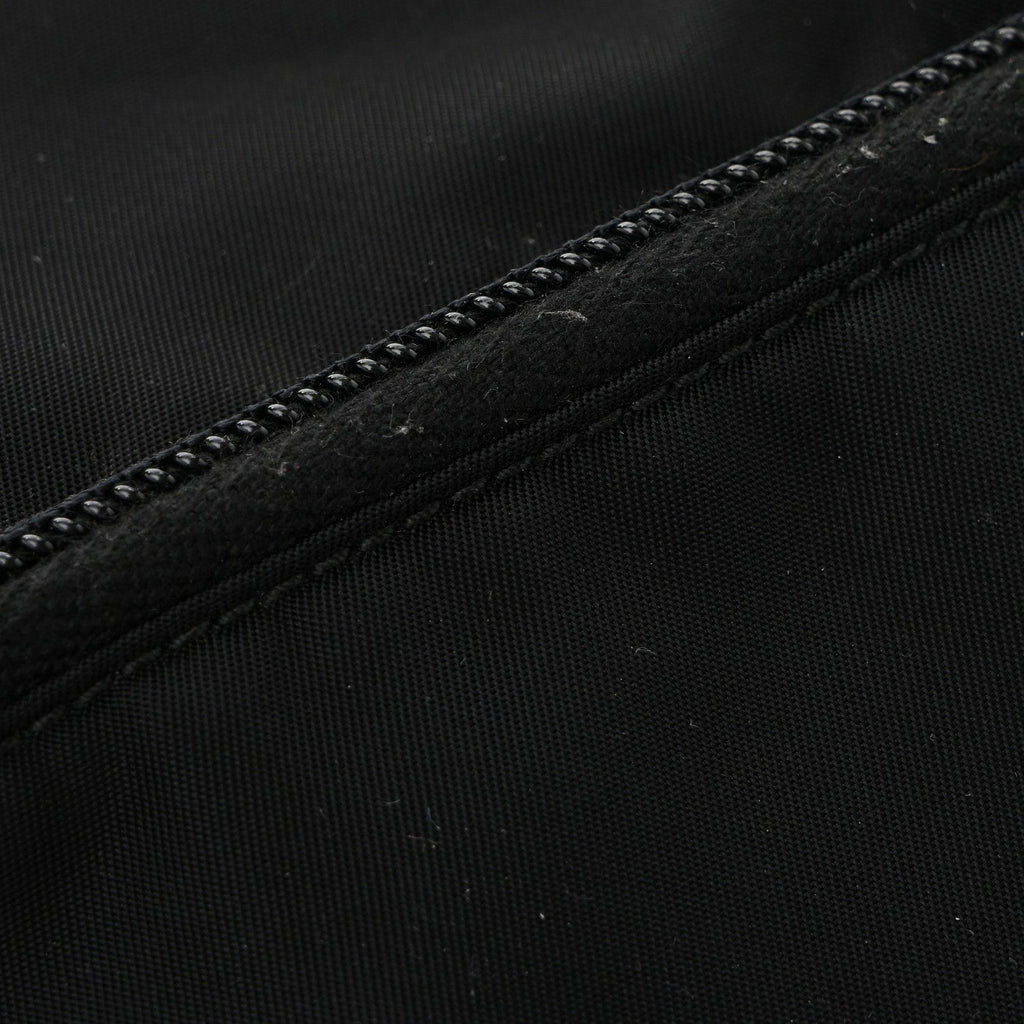 Prada Tessuto Nylon Saffiano Flat Messenger Bag Black
