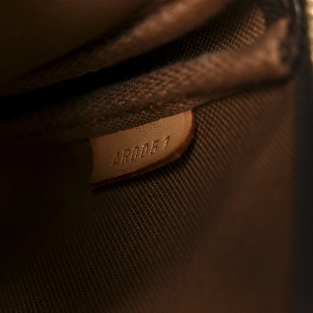 Louis Vuitton Monogram Graffiti Pochette Accessories Peach