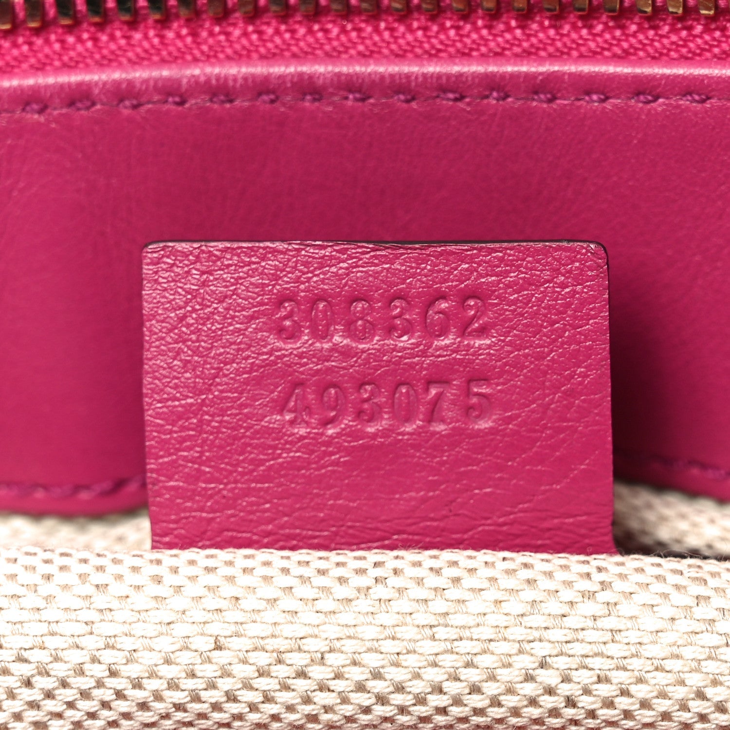 Gucci Vernice Naplack Small Soho Top Handle Satchel Uniform Red