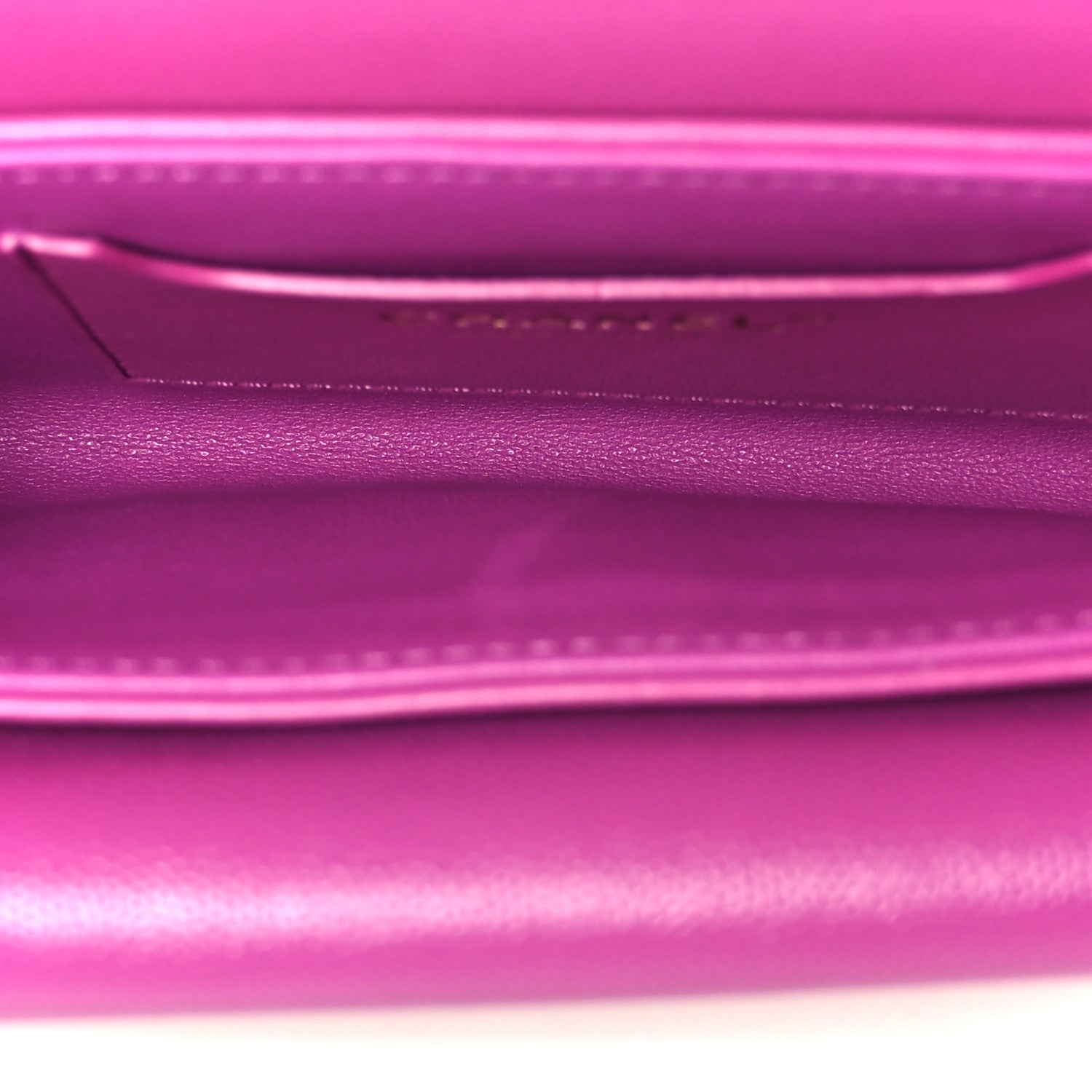 Chanel Caviar Quilted Mini Top Handle Flap Dark Pink