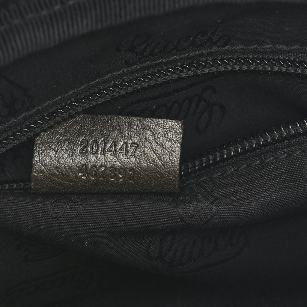 Gucci Imprime Monogram Small Shoulder Bag Silver